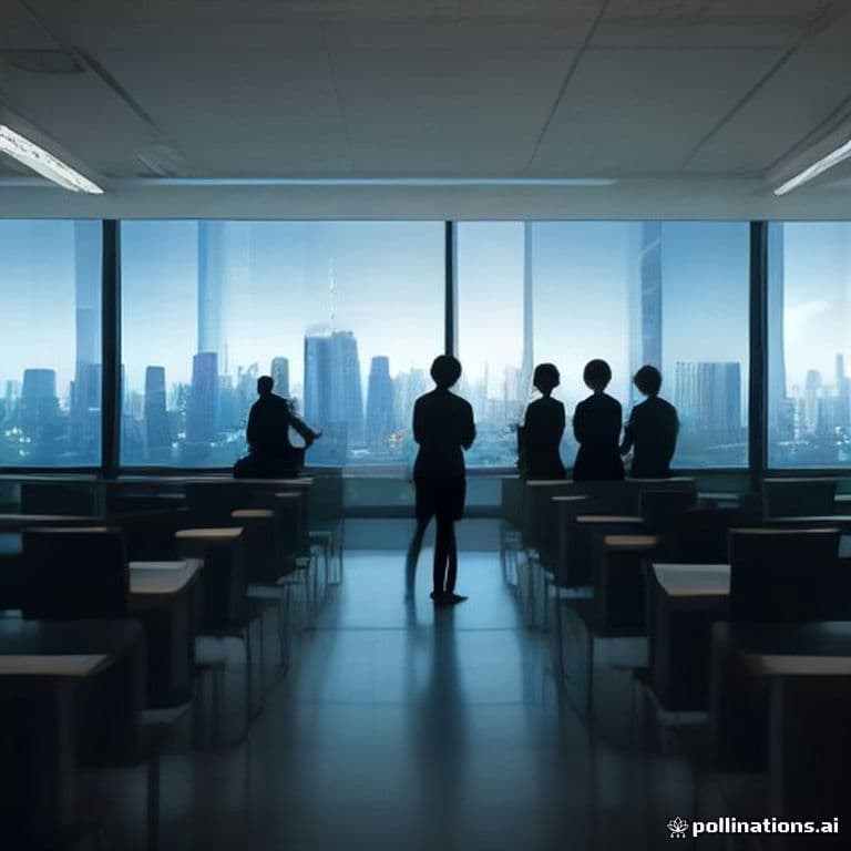 Conferencia corporativa con profesionales observando una demostración en vivo de un agente de IA ejecutando flujos de trabajo empresariales en una pantalla transparente, con la ciudad de São Paulo de fondo.