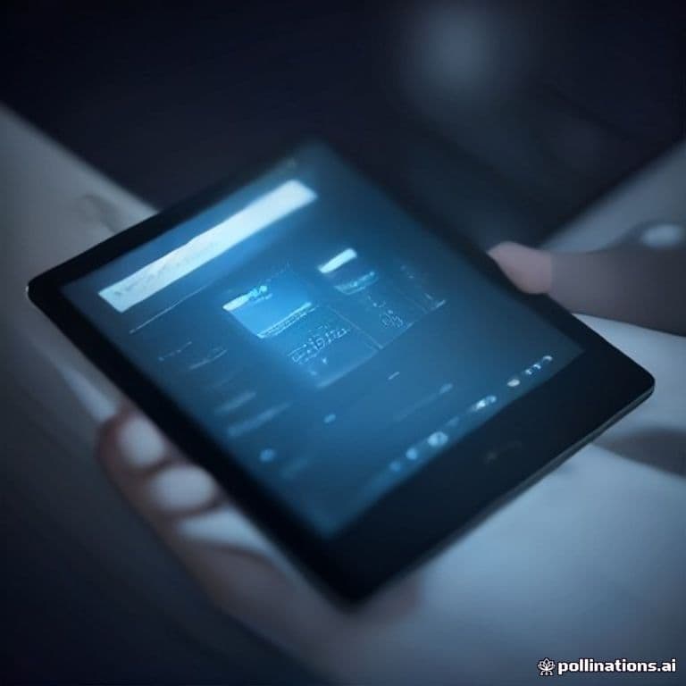Profesional señalando en tablet una visualización de redes de integración de sistemas operativos conectados mediante agentes de IA.